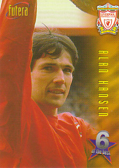 Alan Hansen Liverpool 1998 Futera Fans' Selection #68